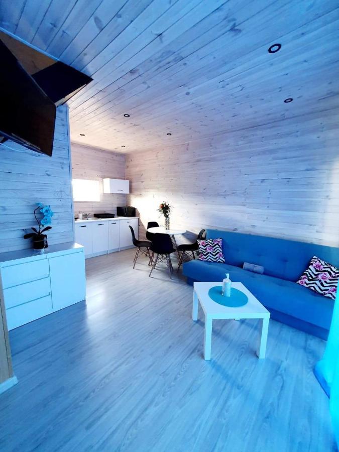 Diamenty Baltyku Domki Wakacyjne Balia Z Jacuzzi Mielenko Exterior foto